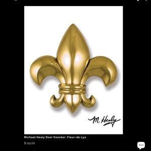 VINTAGE MICHAEL HEALY DOOR KNOCKER